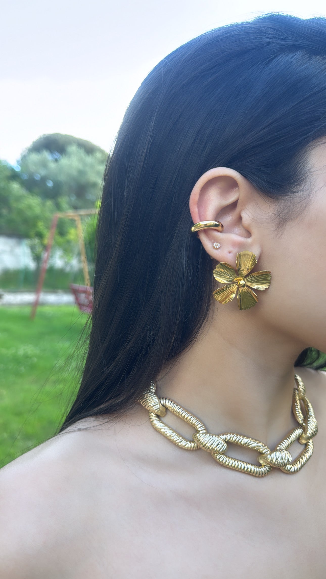 Ear cuff liscio