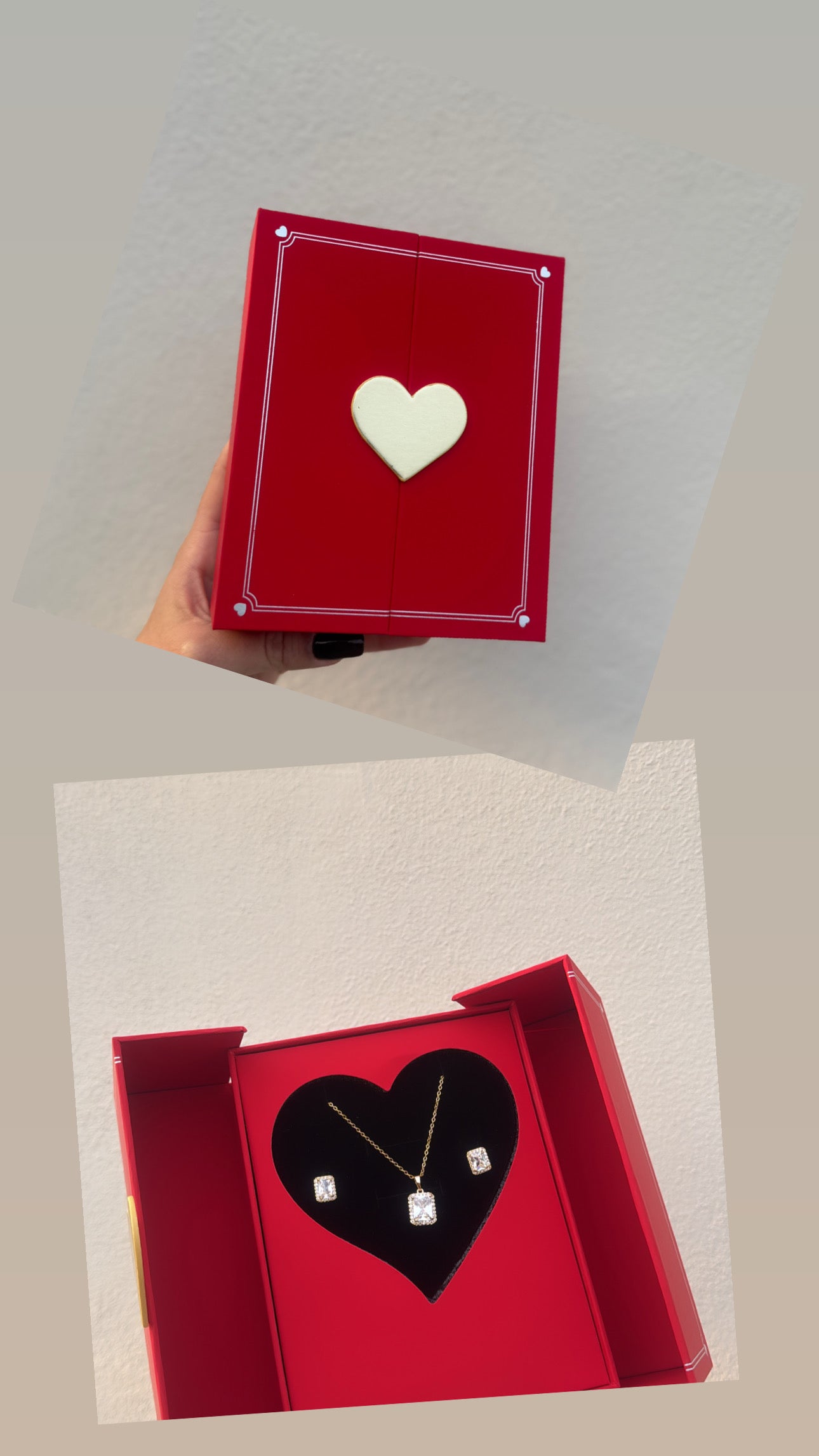 Confezione principessa + collana + orecchini a scelta