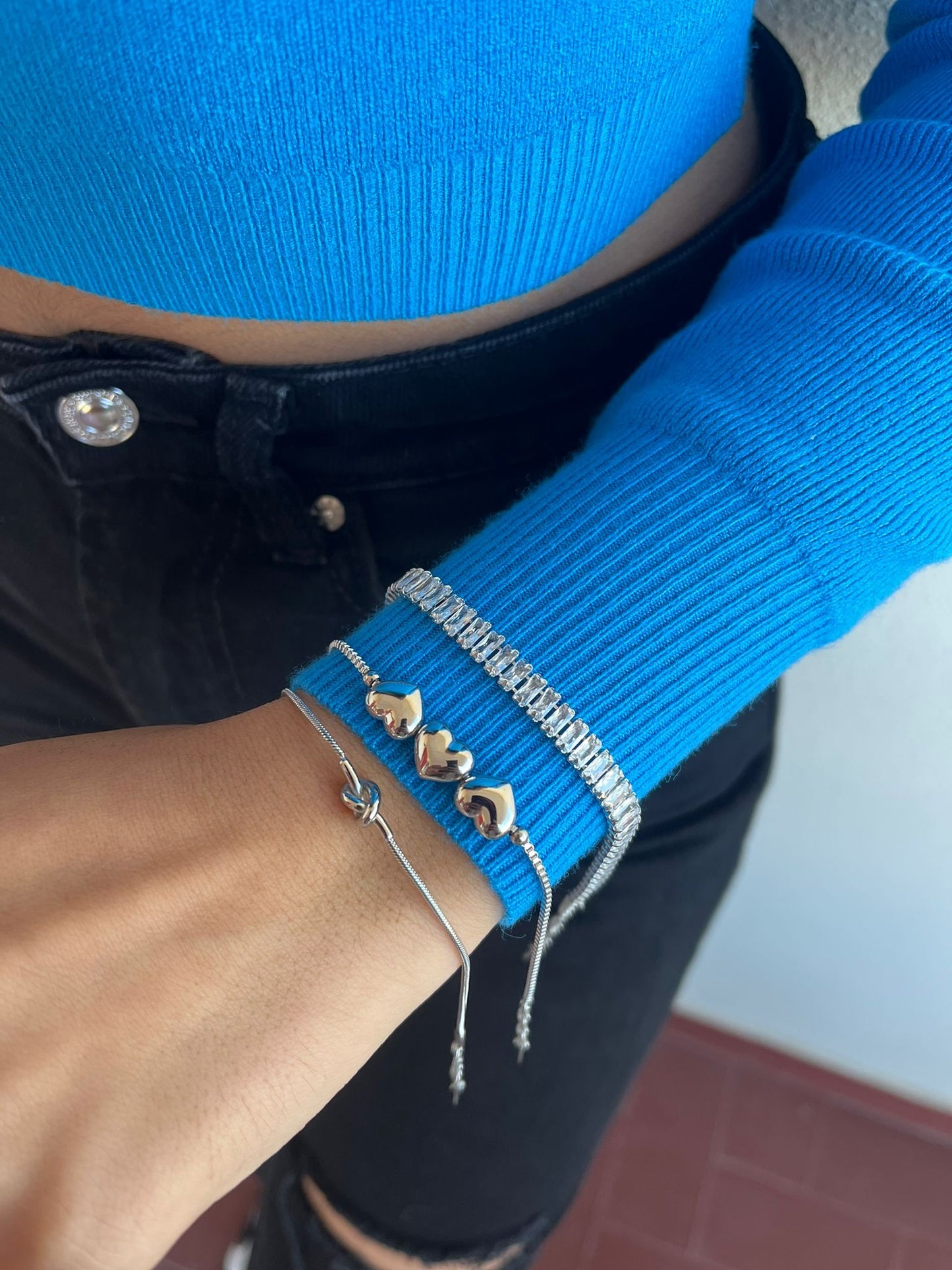 Bracciale three hearts