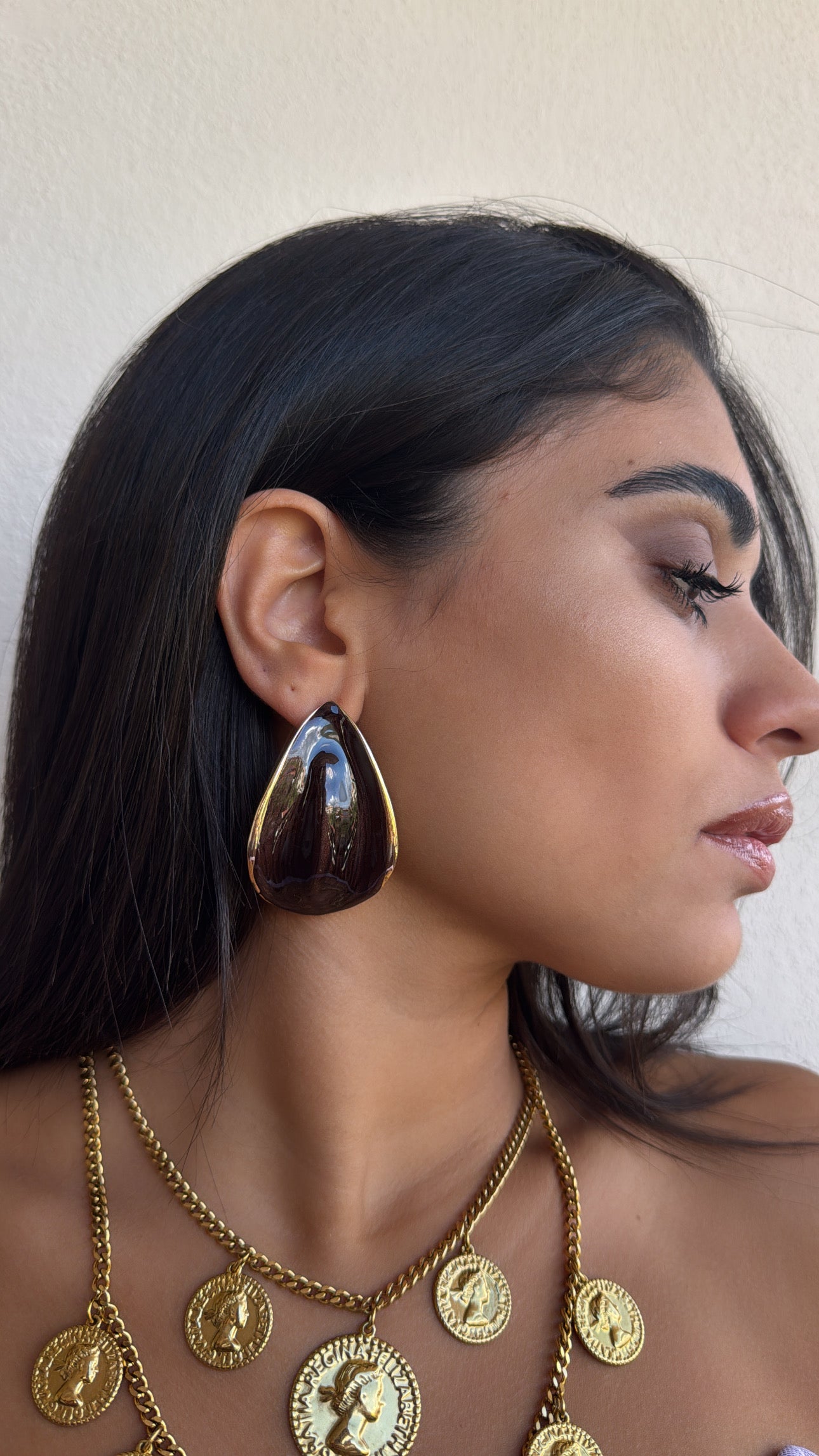 Orecchini brown