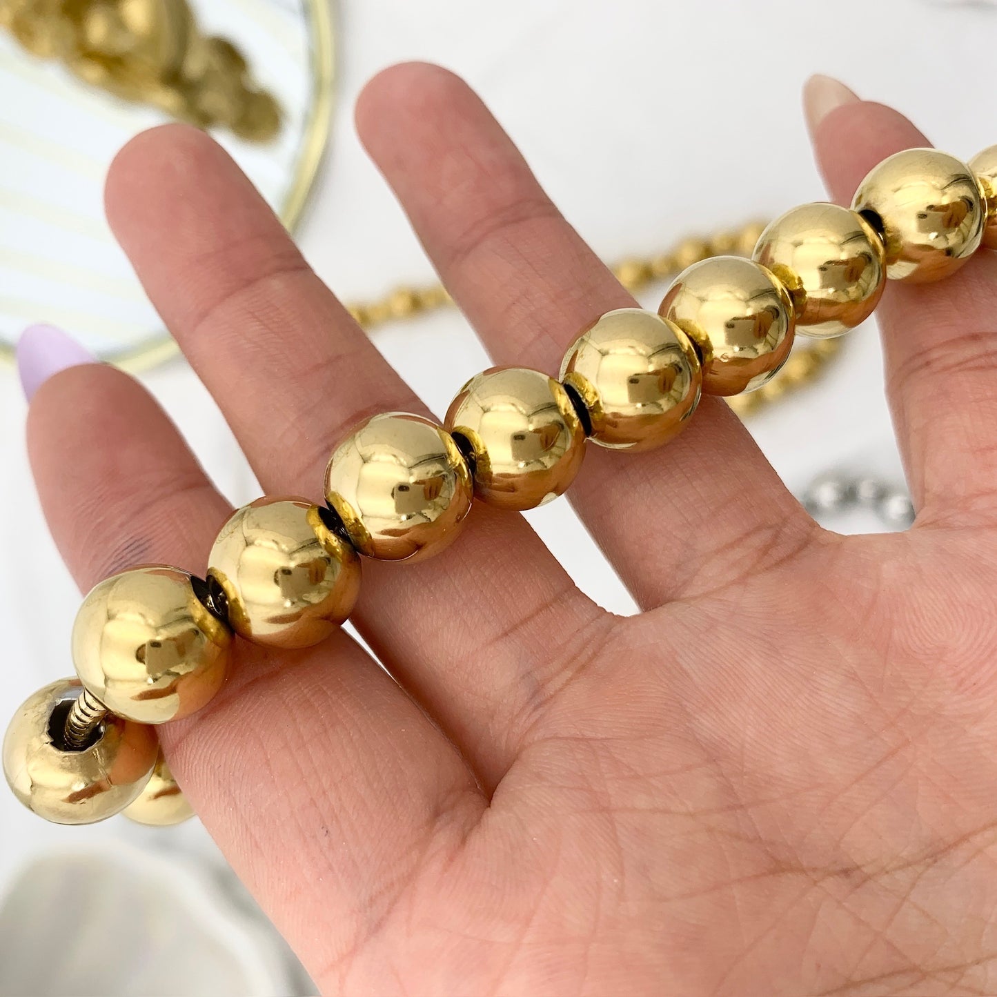 Bracciale pallini big