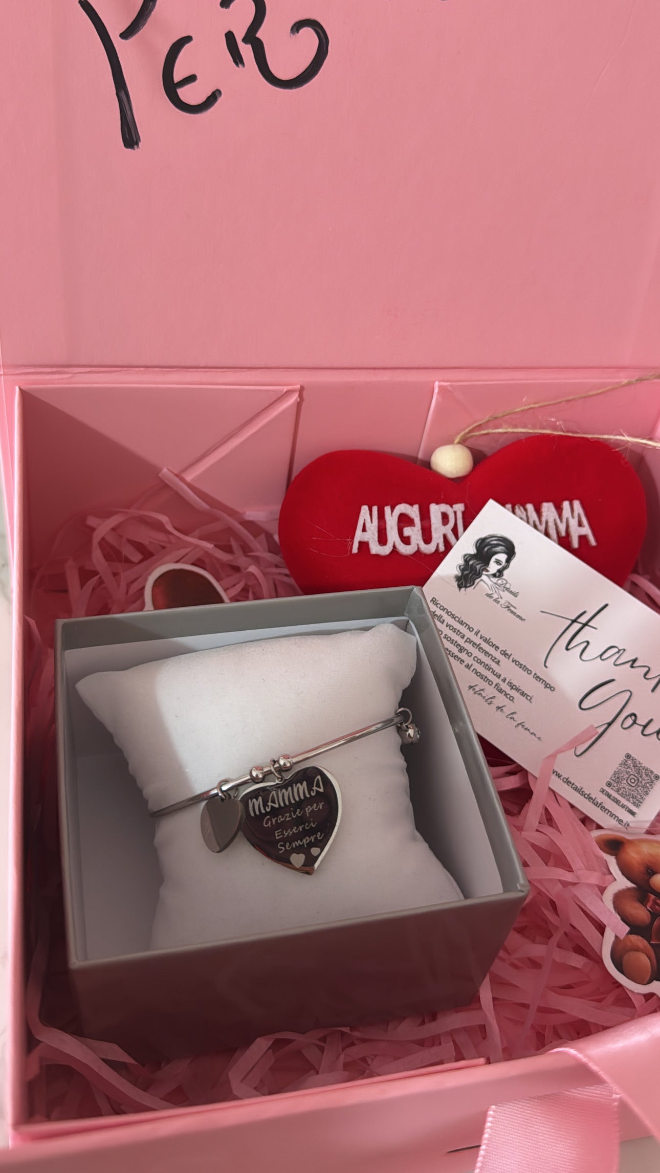 Bracciale: MAMMA grazie per esserci sempre