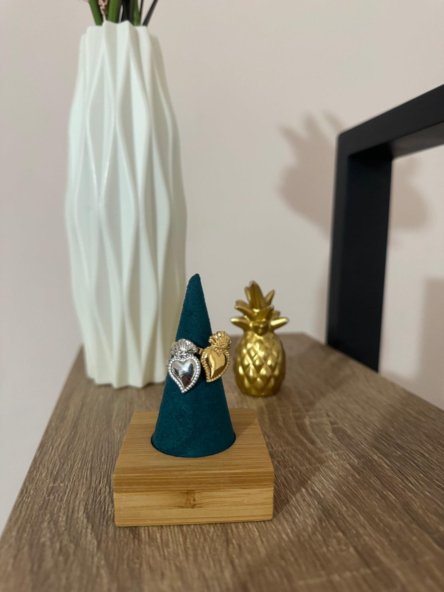 Anello cuore sacro