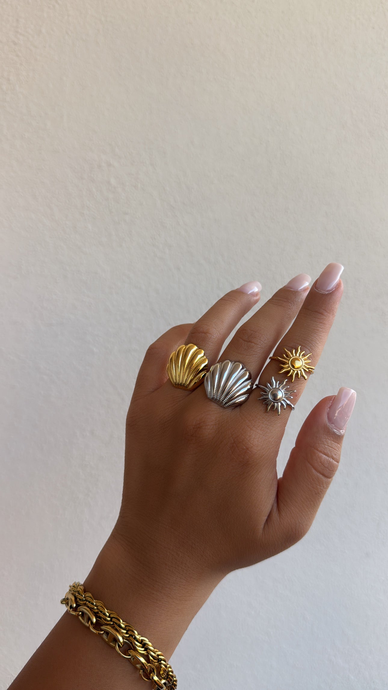 Anello conchiglia