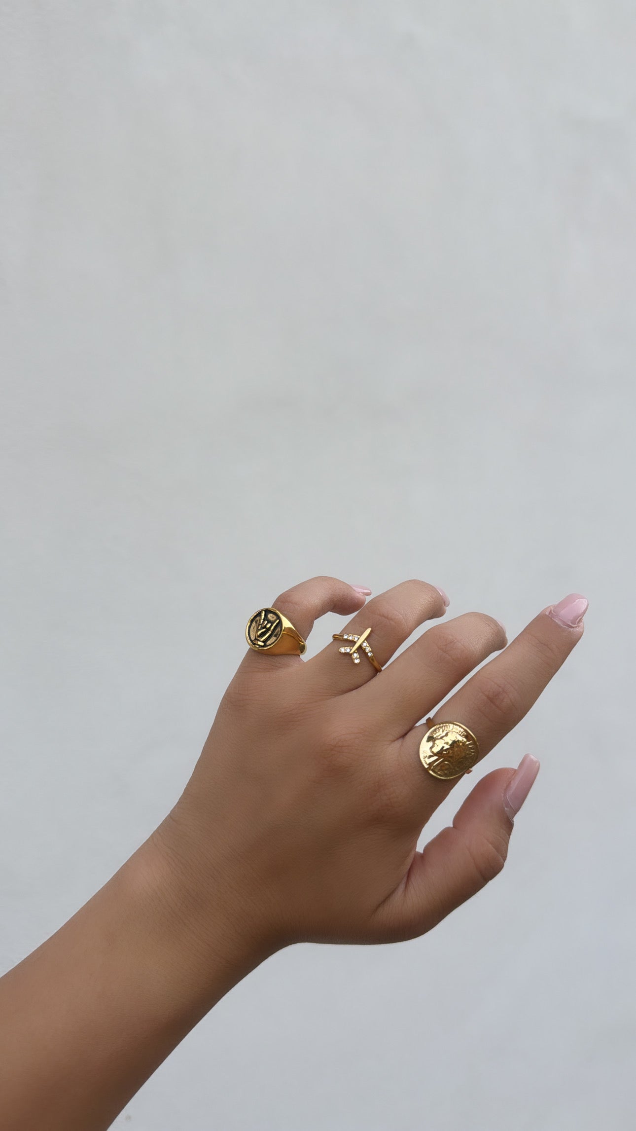 Anello corna da mignolo
