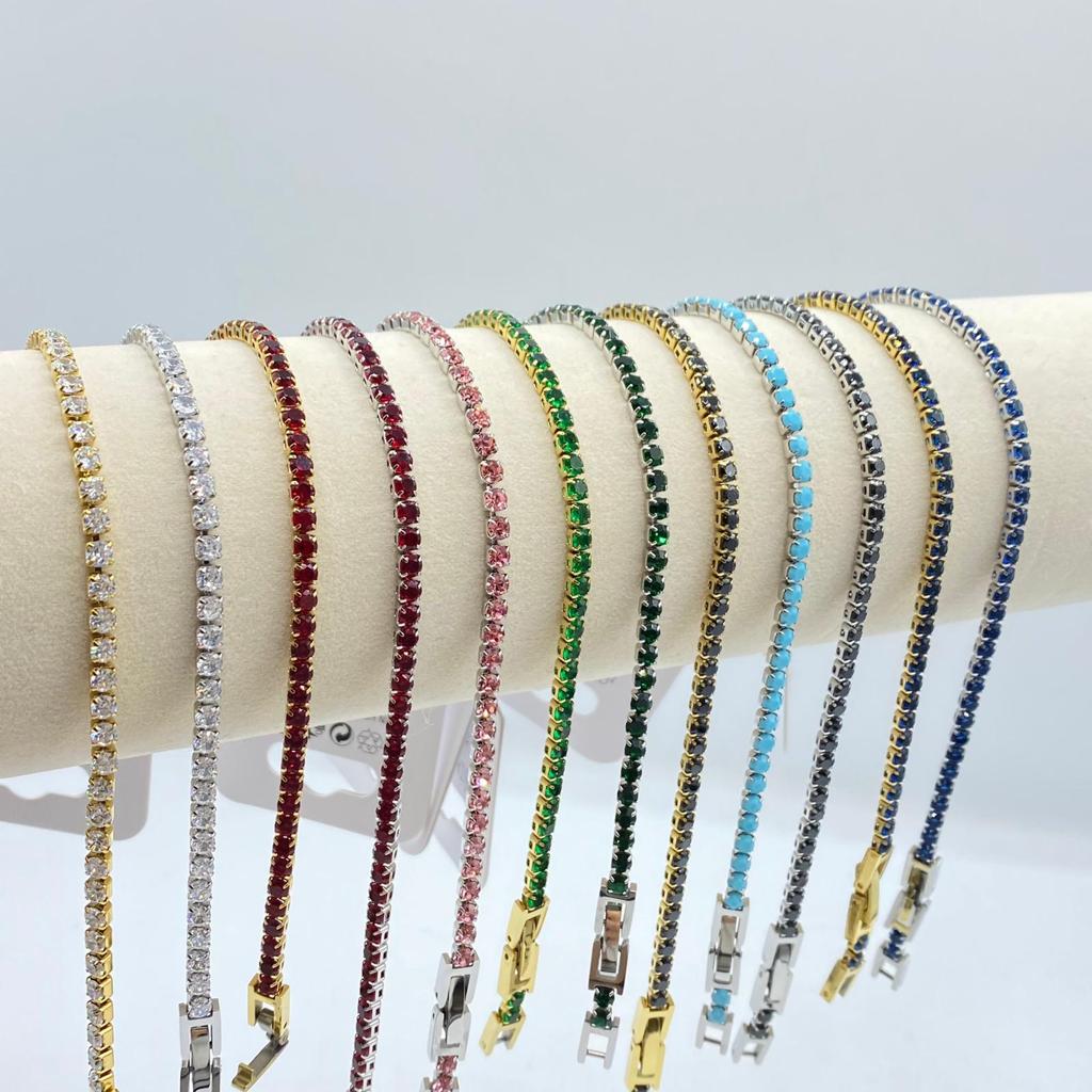Bracciale tennis doppio