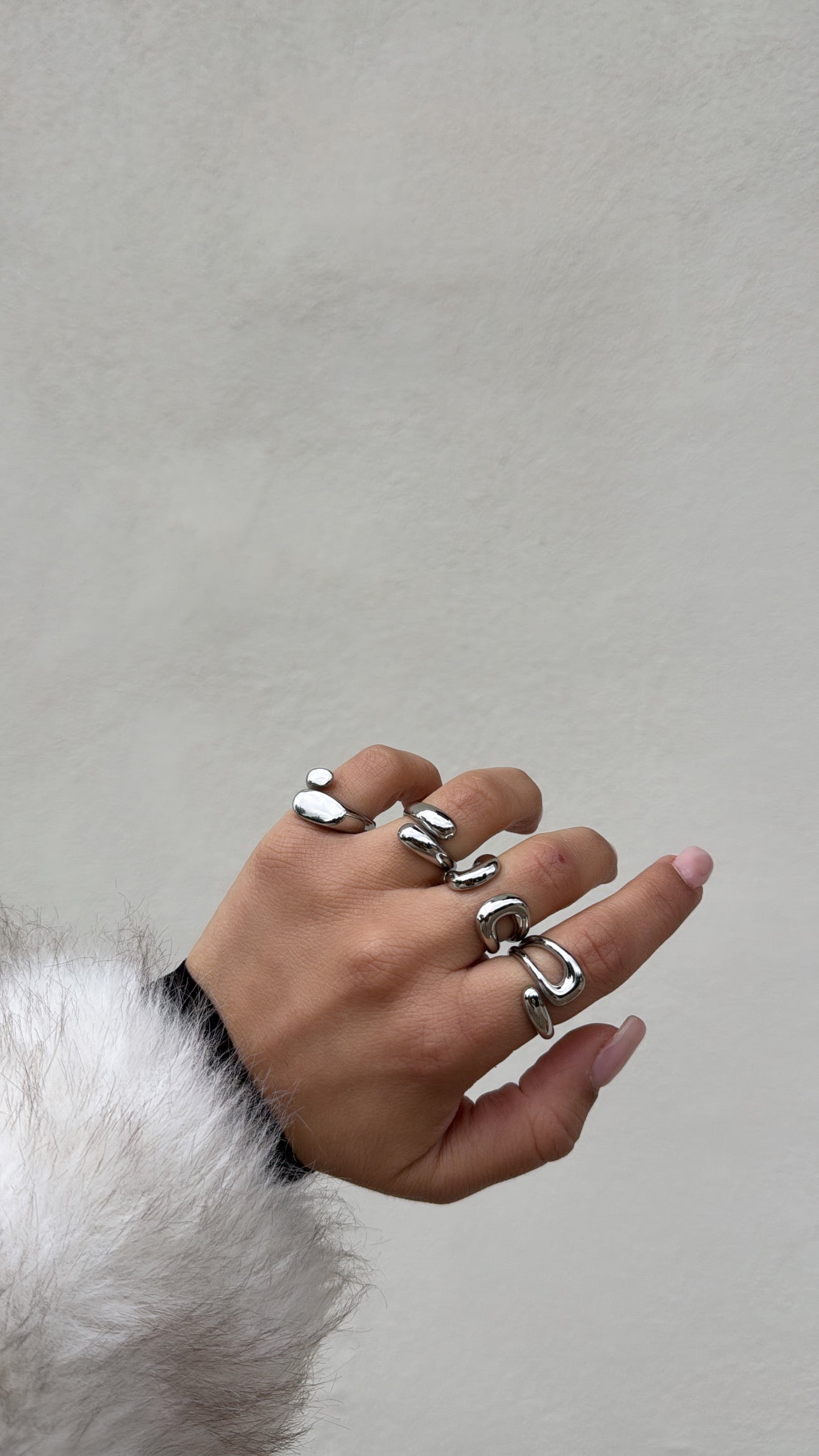 Set anelli silver