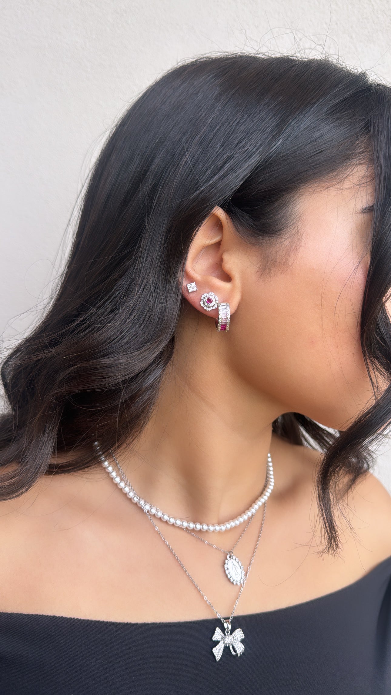 Collana girocollo perle