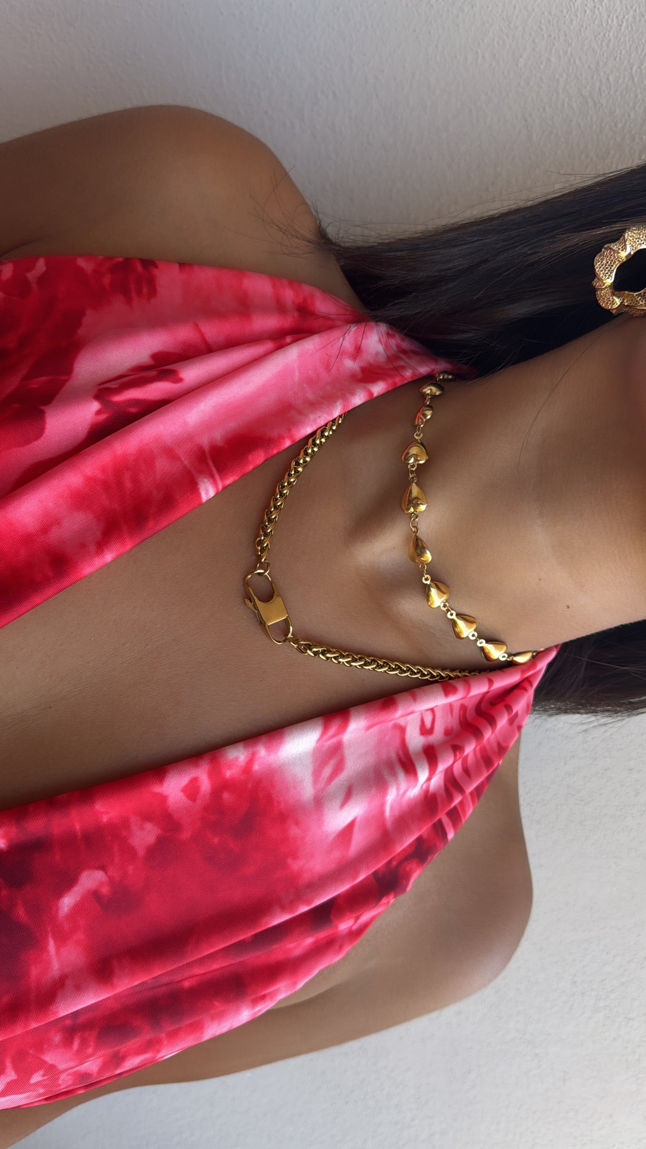 Collana cuori sonaglio