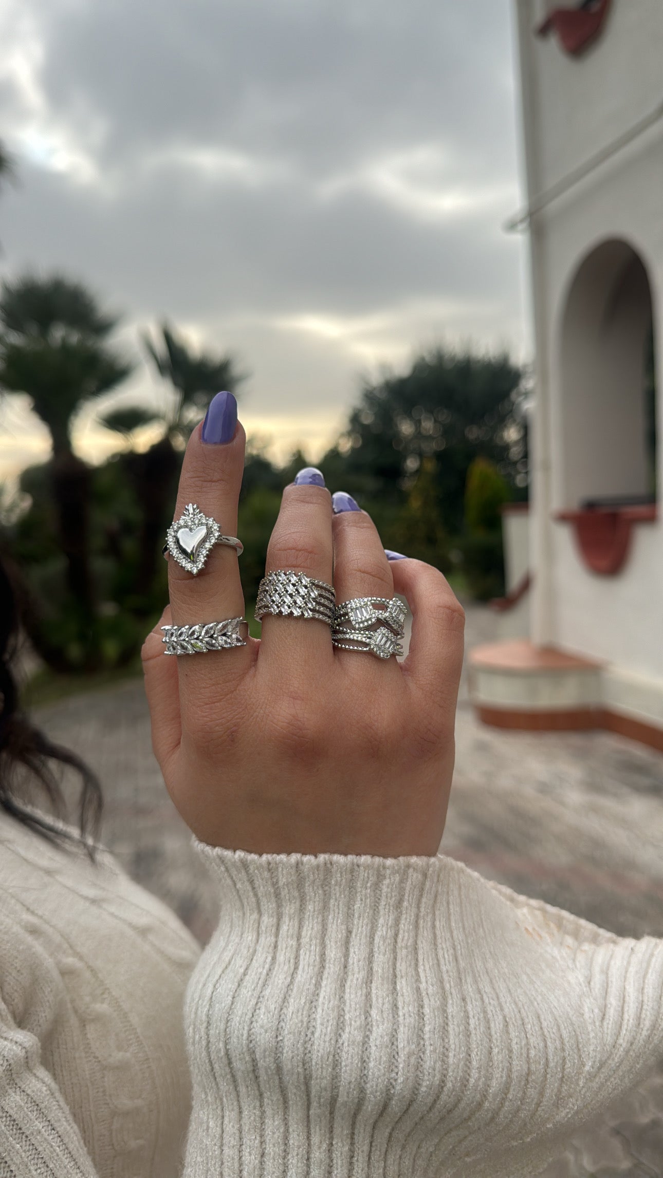 Anello cuore sacro