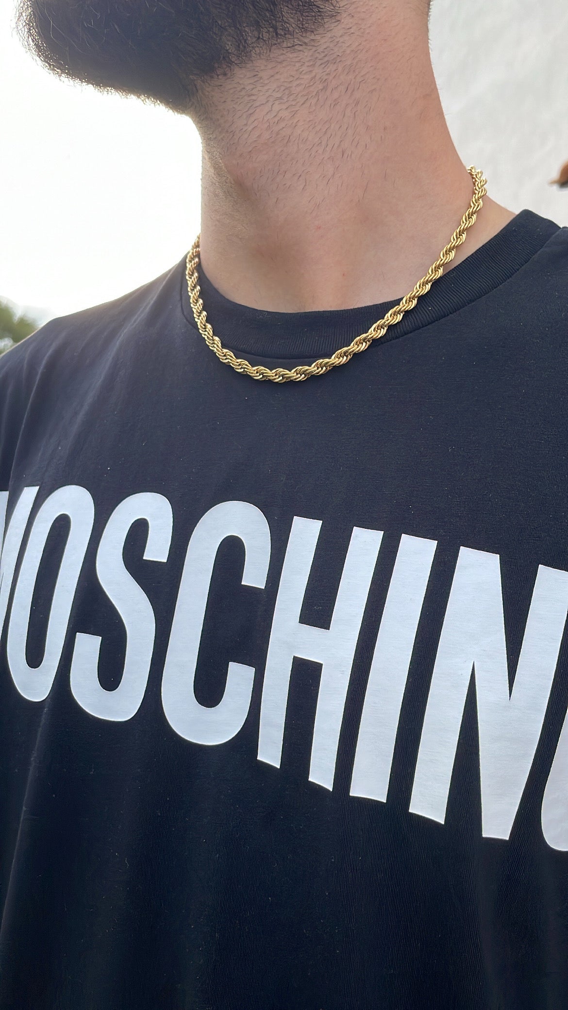 Collana fune girocollo