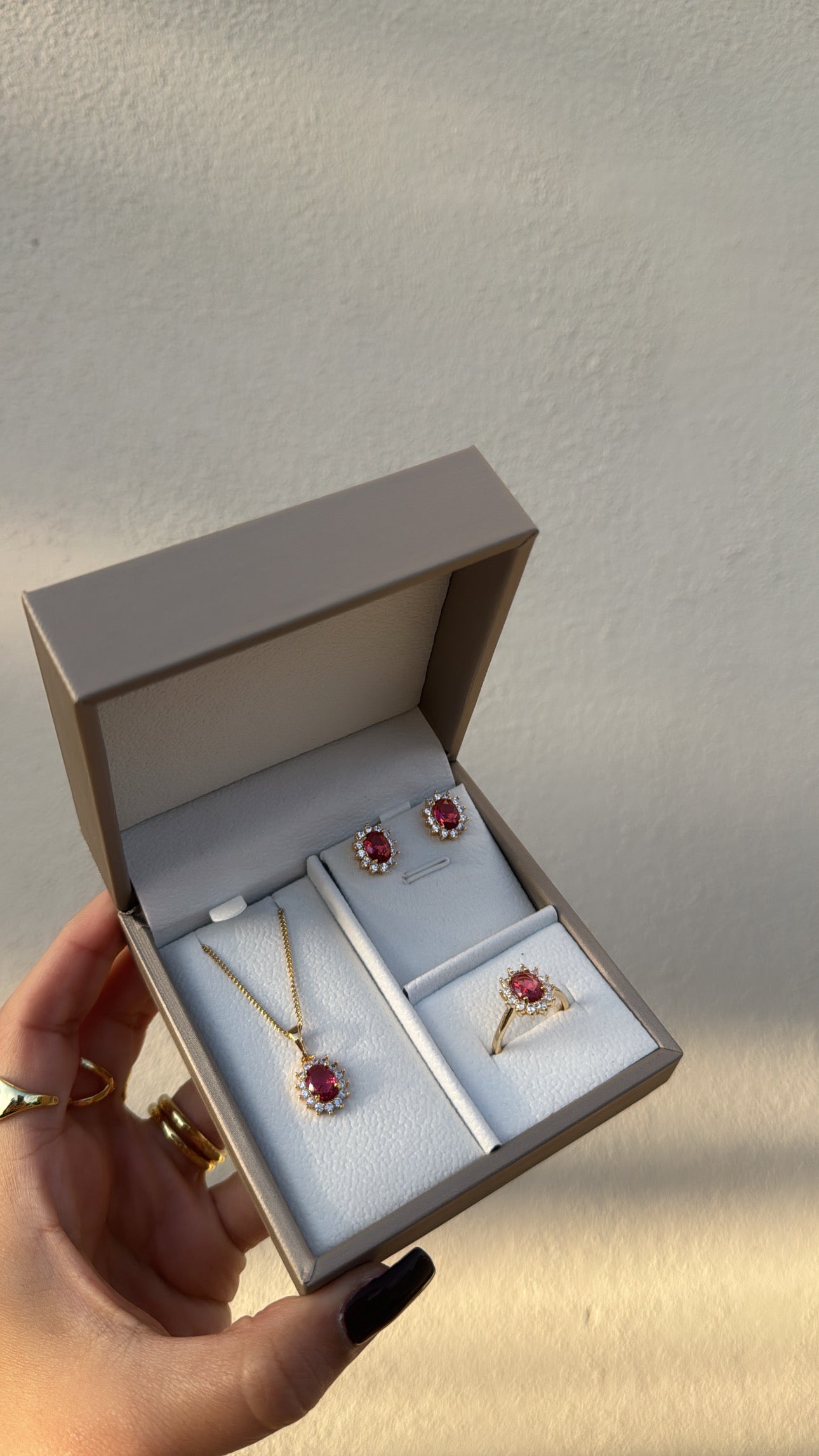 Set kate red con confezione