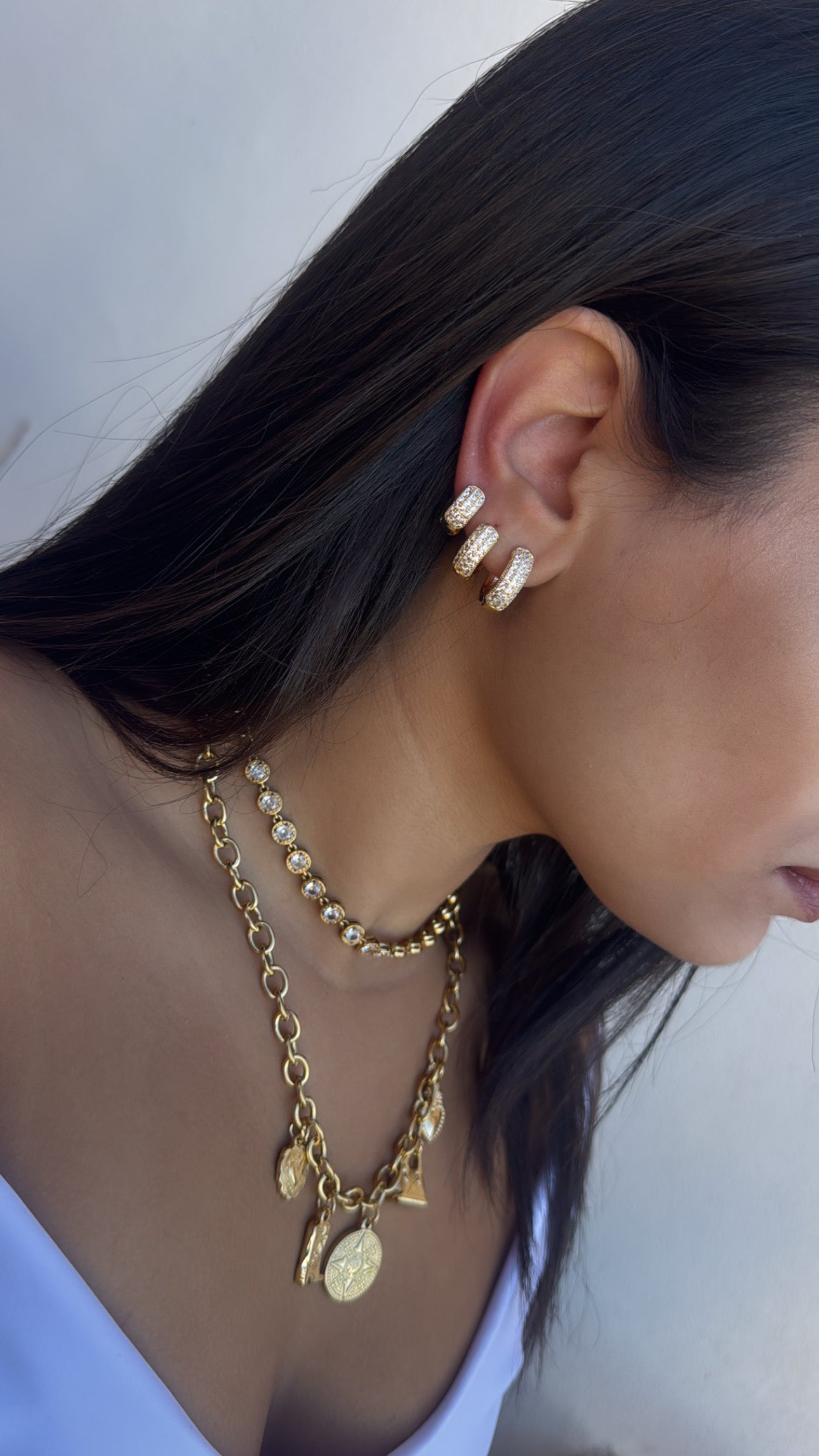 Set 6 orecchini diamond