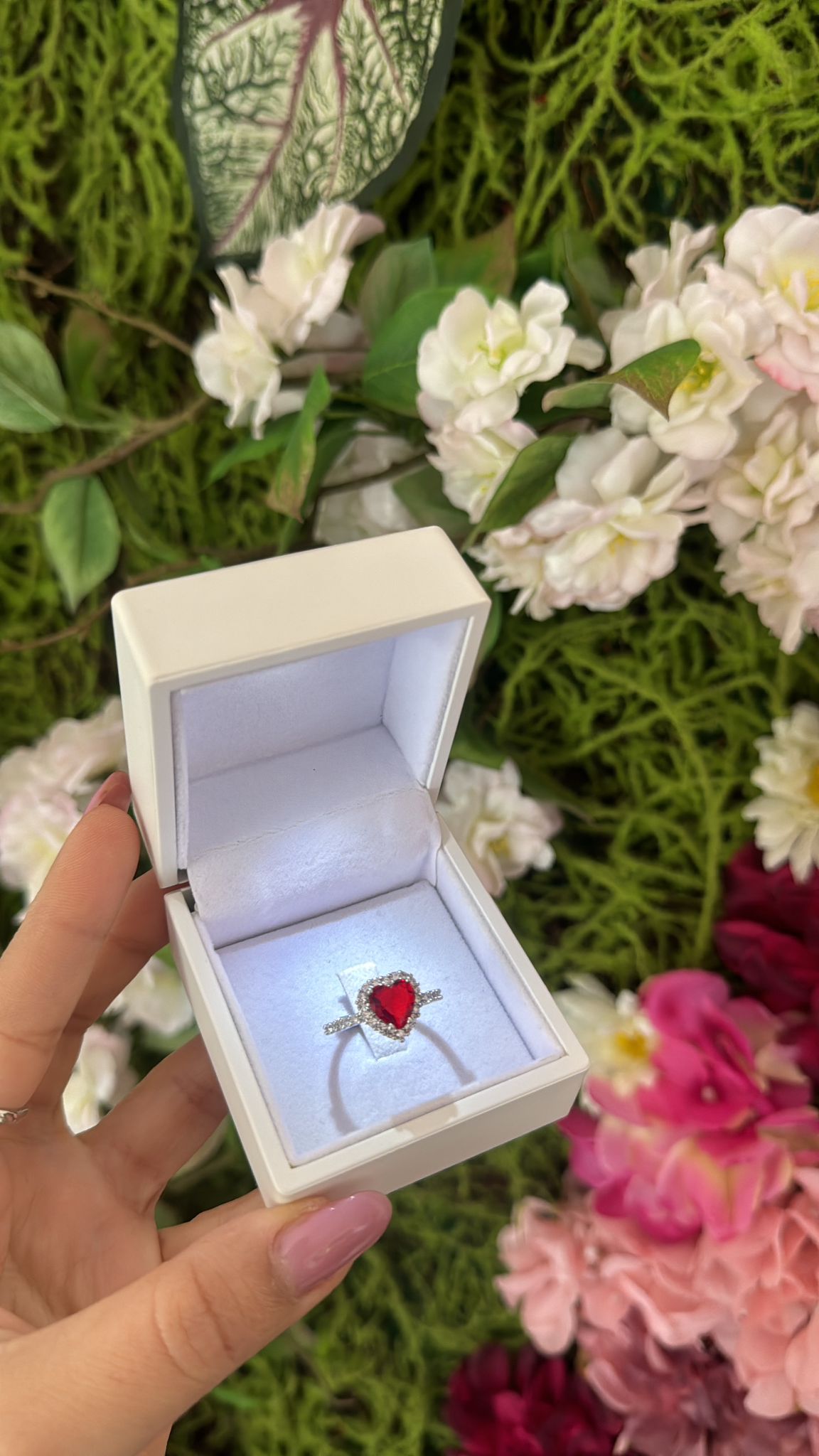 Anello heart Passion