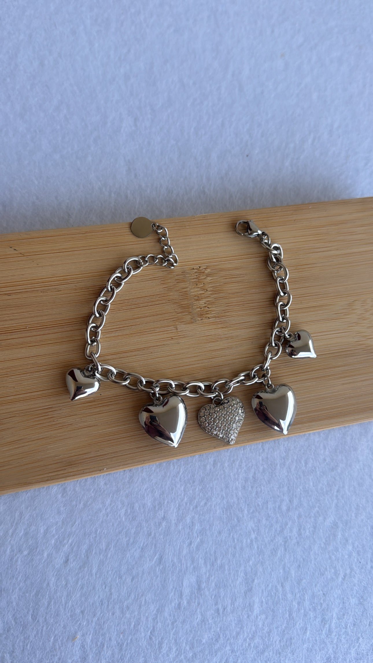 Bracciale cuori sonaglio