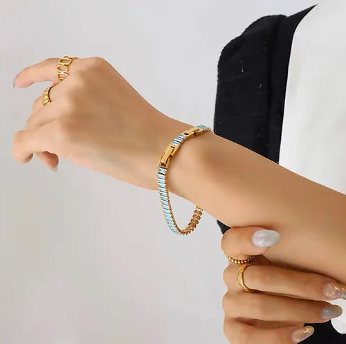 Bracciale baguette