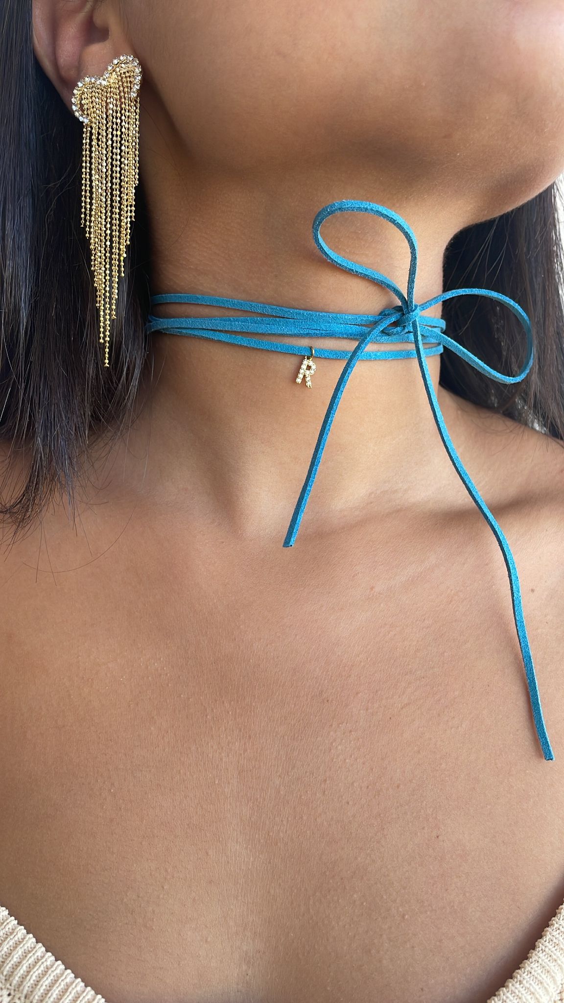 Collana filo multicolor