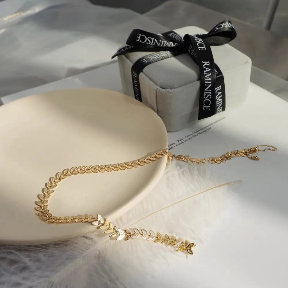 Collana foglia