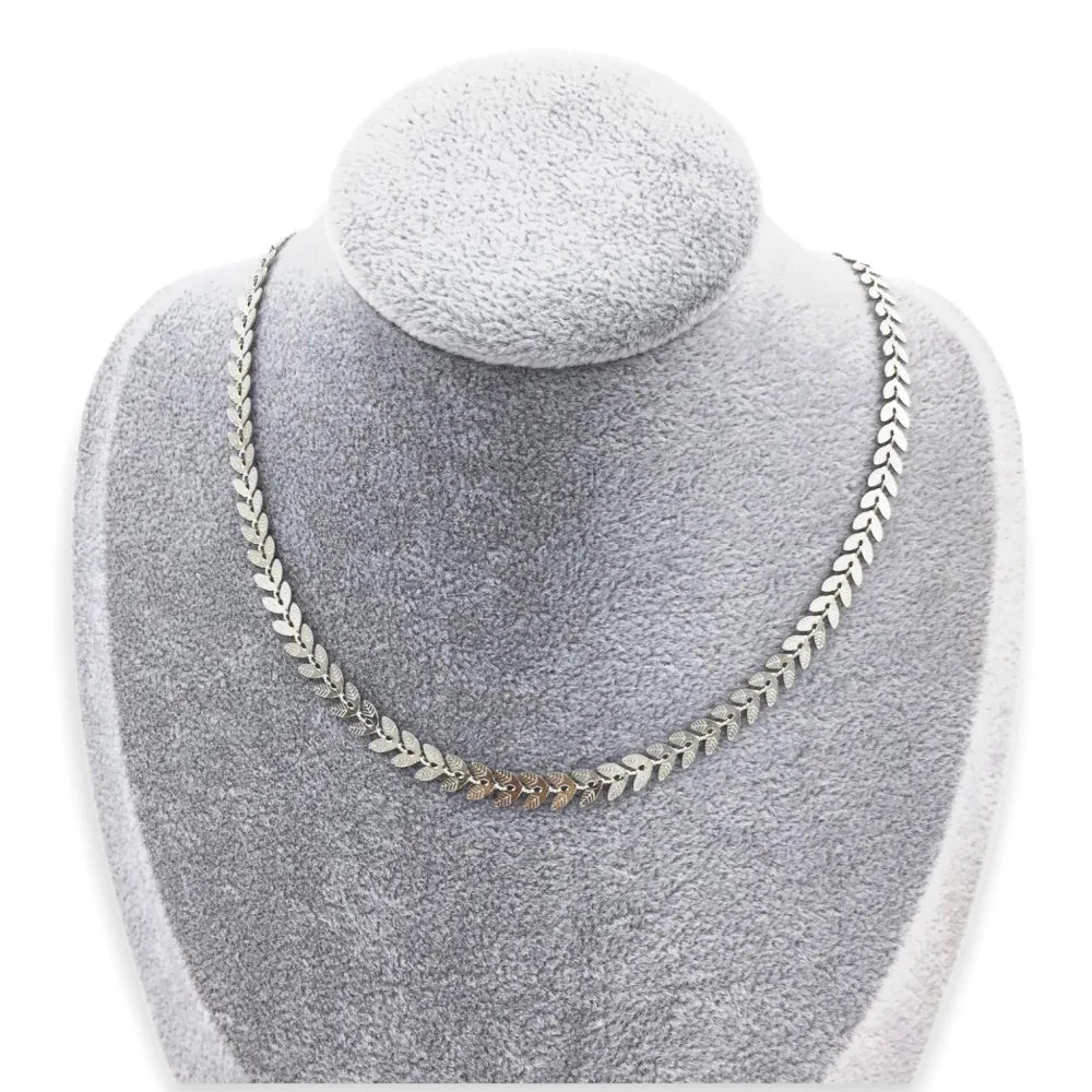 Collana foglia