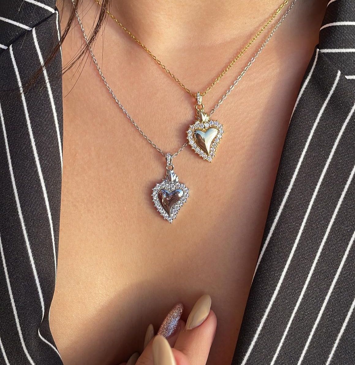 Collana cuore sacro 2.0