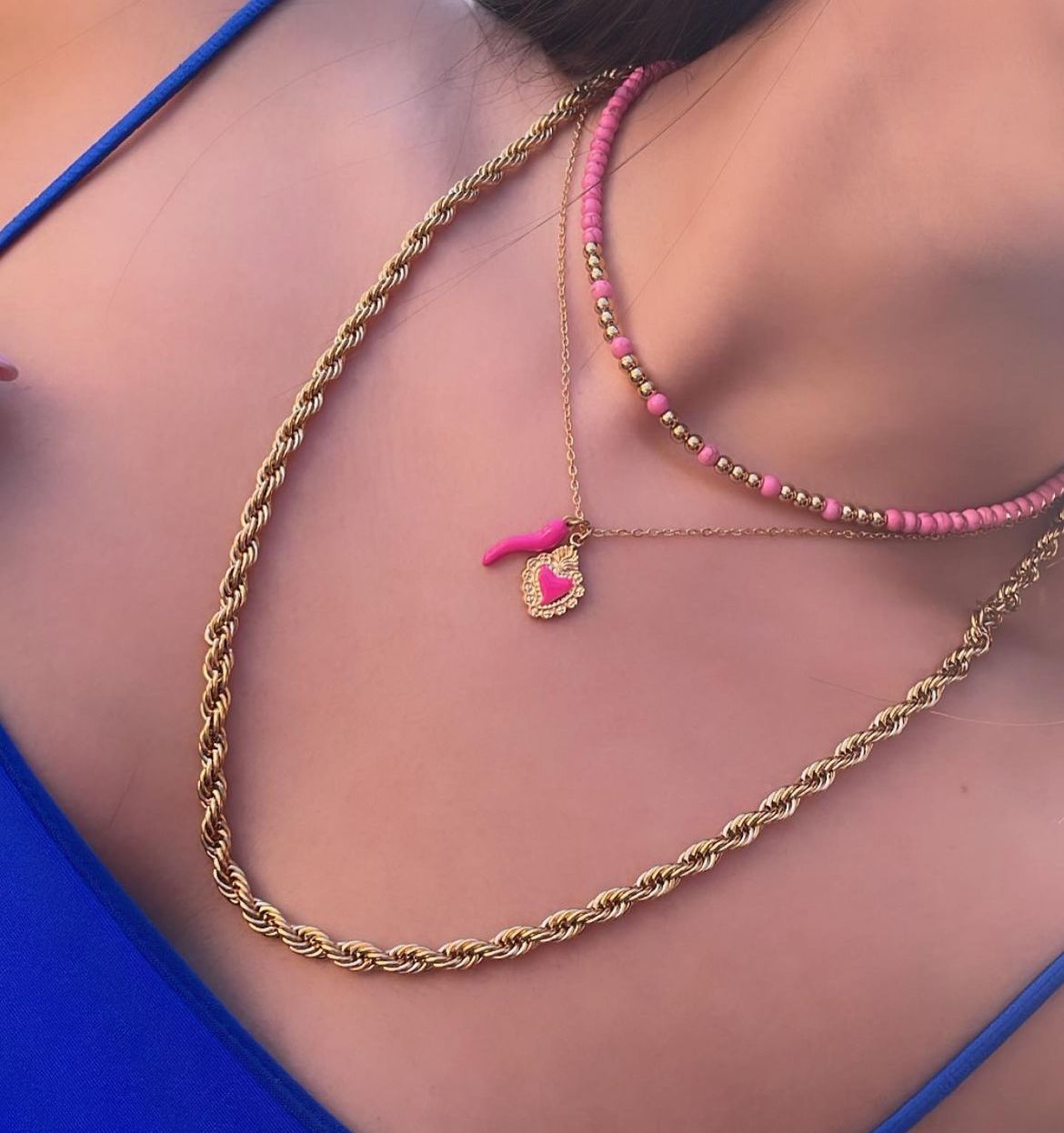 Collana fune 55 cm