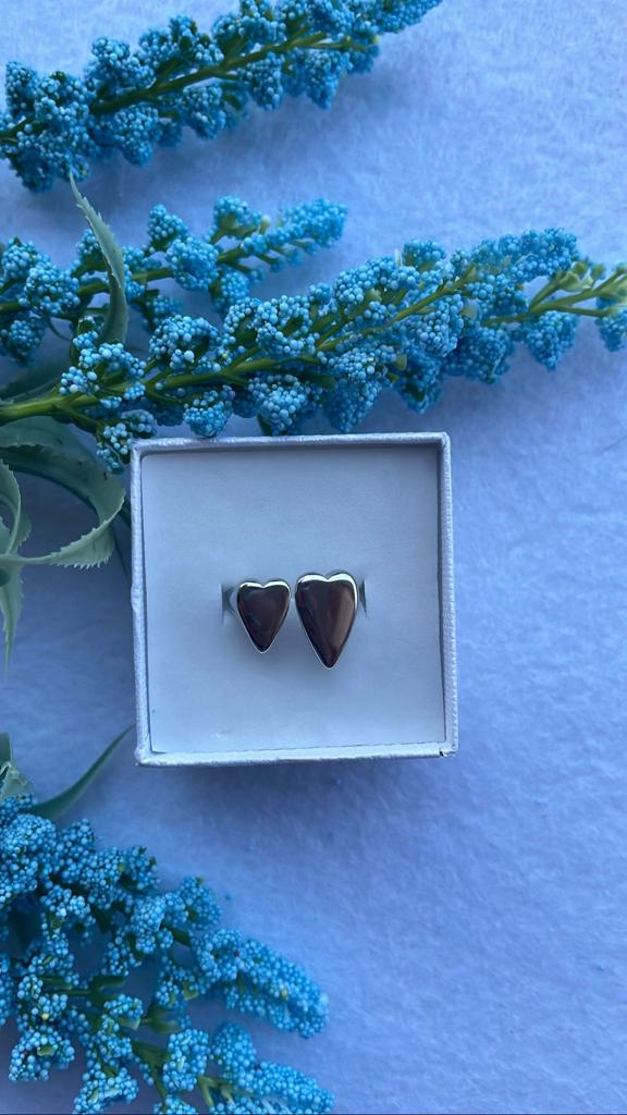 Anello double heart