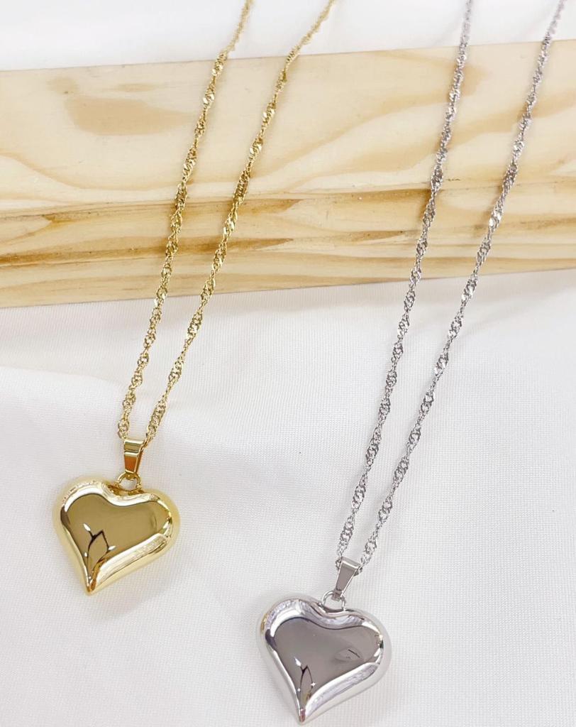 Collana cuore ginevra