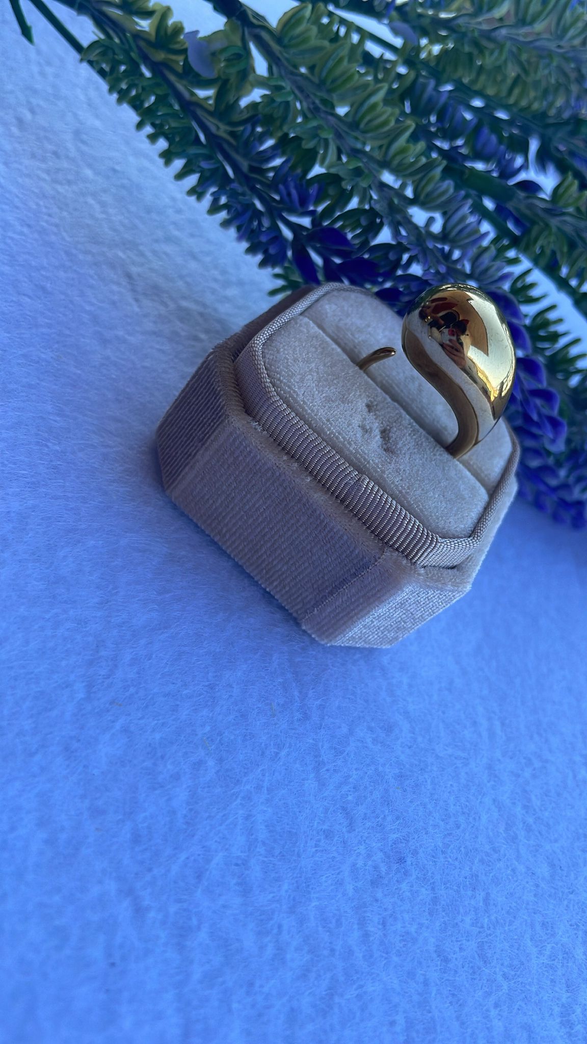 Anello goccia