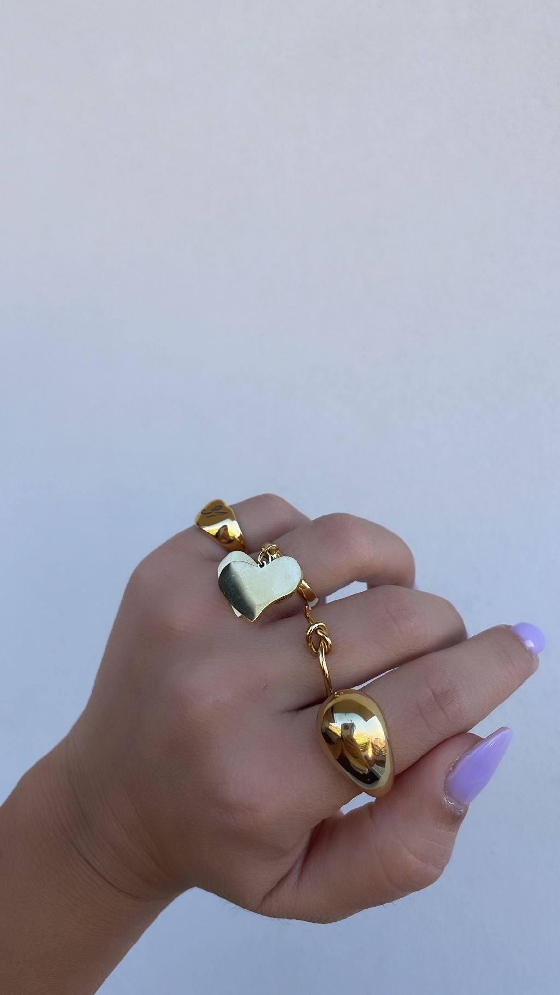Anello goccia
