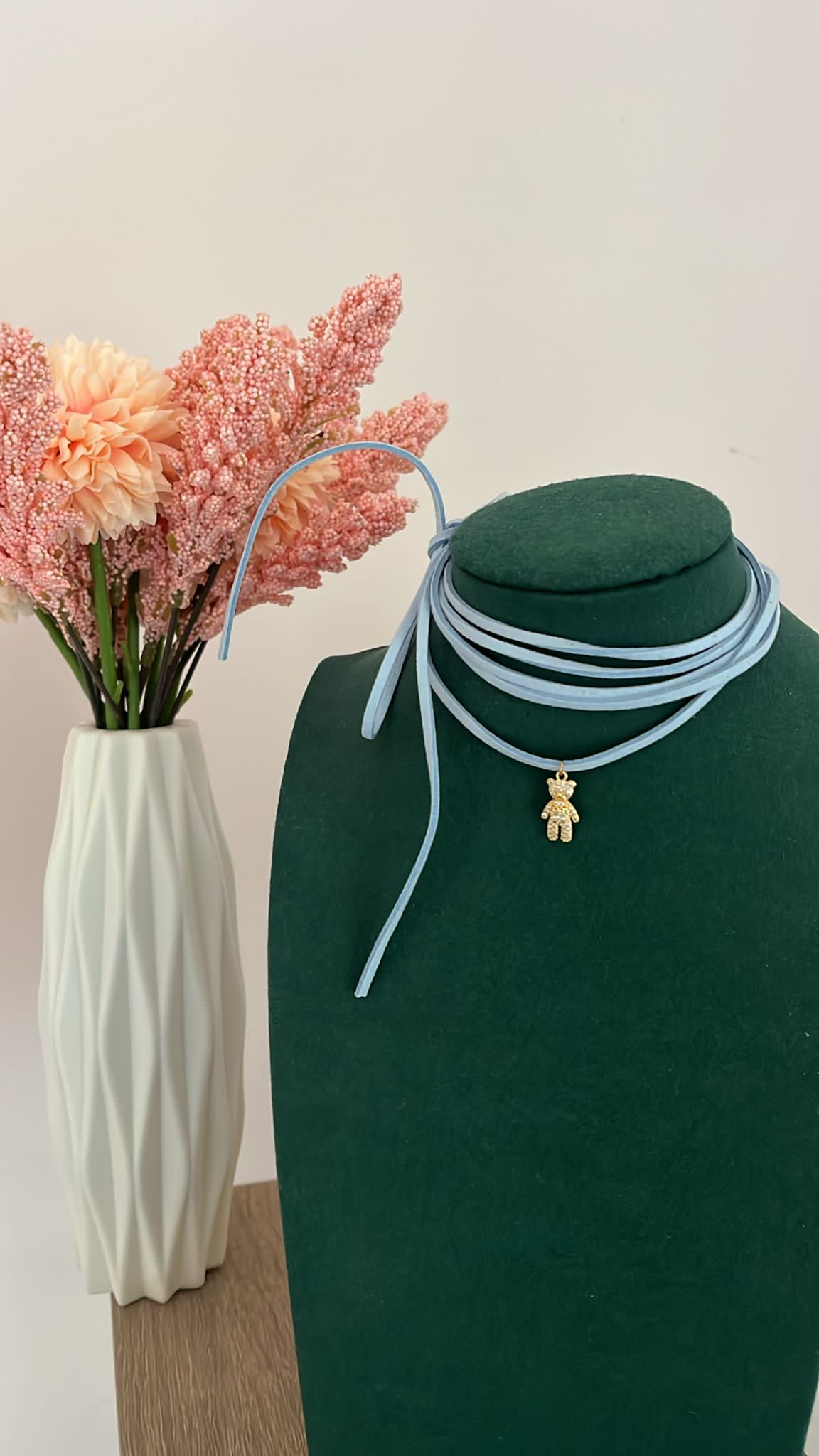 Collana filo multicolor con teddy in SPECIAL PRICE