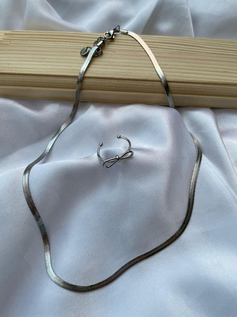 Collana snake sottile