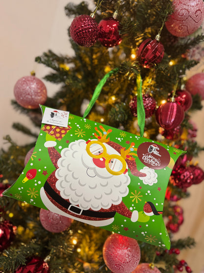 Anello chiave del cuore + confezione regalo natalizia