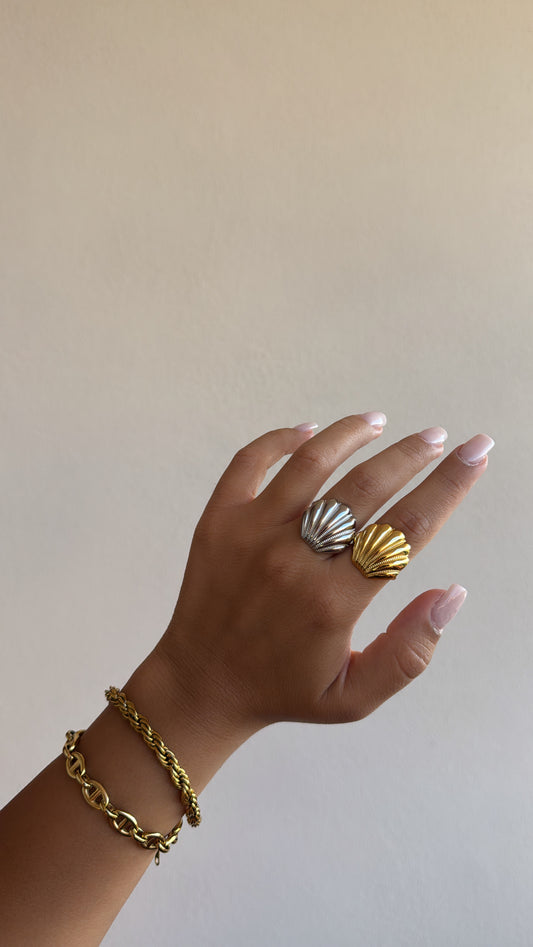 Anello conchiglia