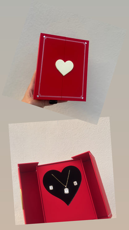 Confezione principessa + collana + orecchini a scelta