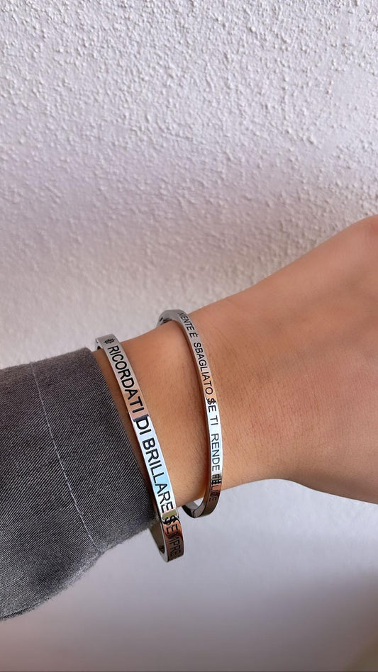 Bracciale con frase