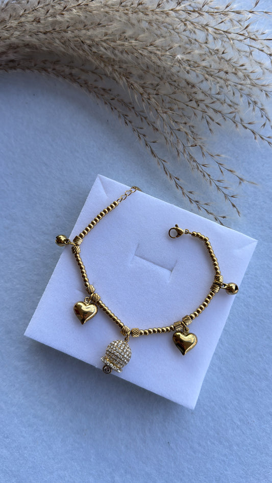 Bracciale campana con sonaglio