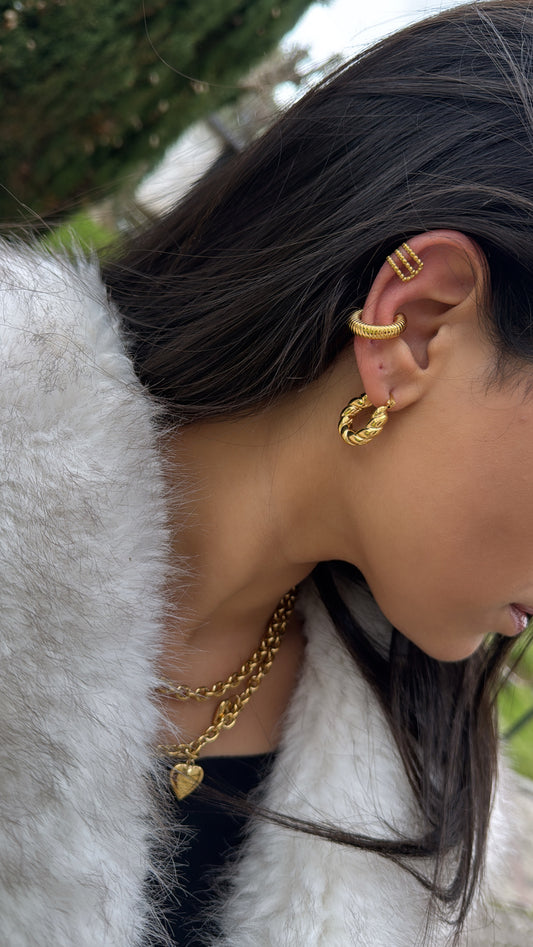 Ear cuff chunky