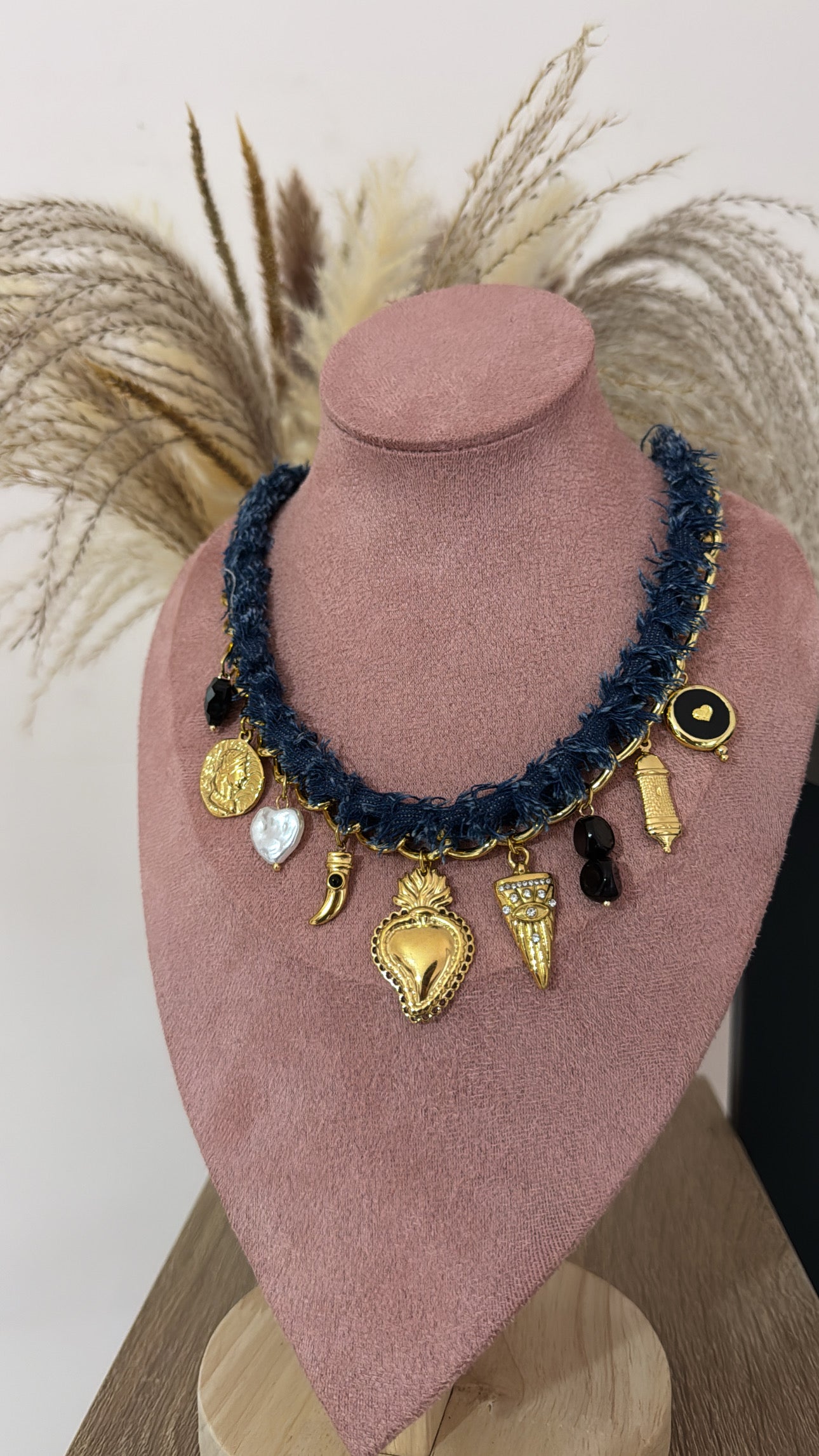 Collana blue jeans