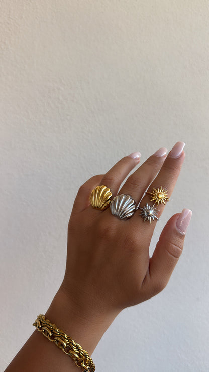 Anello conchiglia