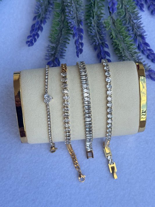 Bracciale baguette
