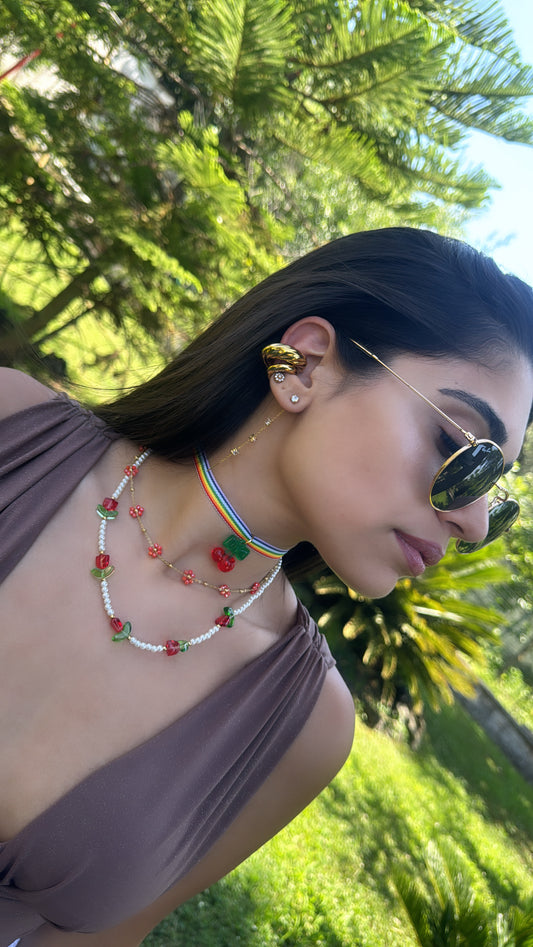 Ear cuff rigatoni