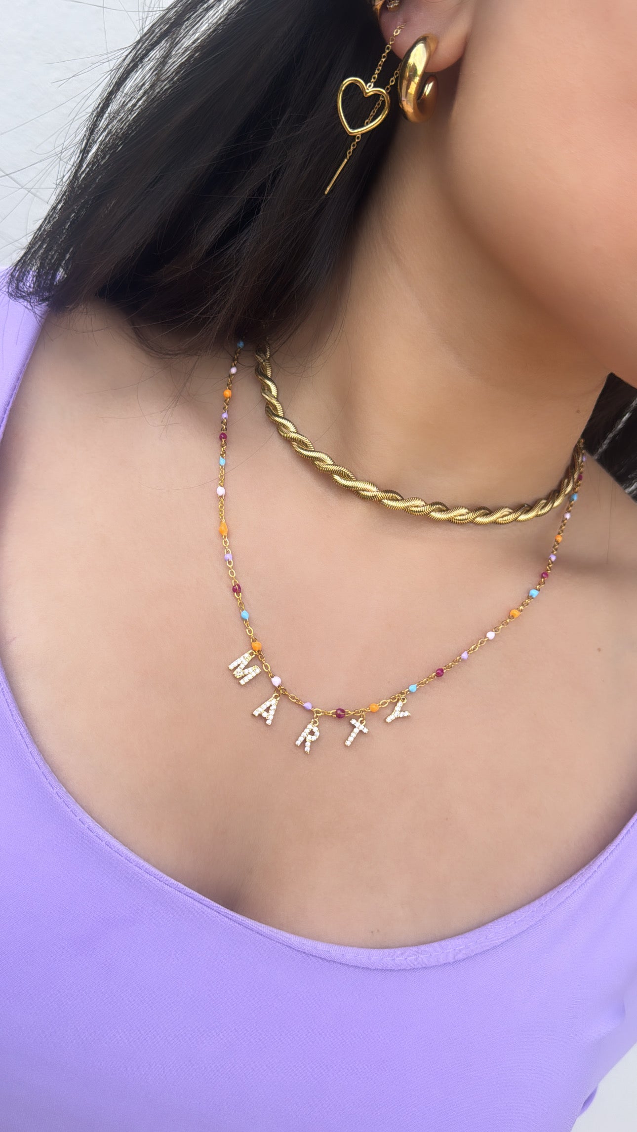 Collana star con nome