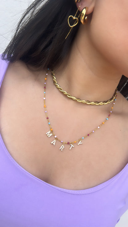 Collana star con nome
