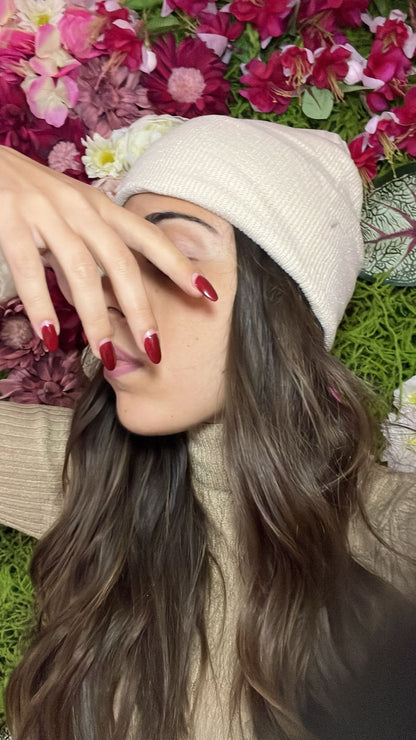 Cappello con brillantini