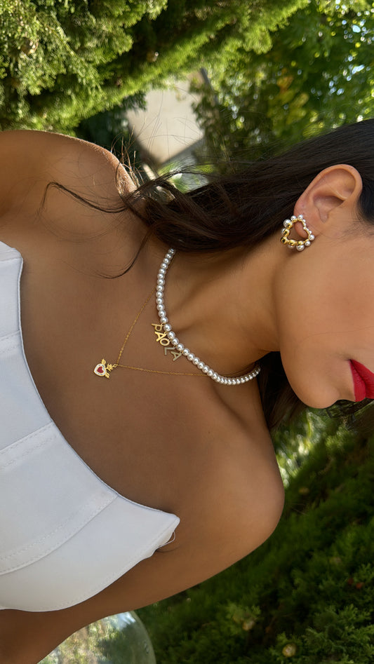 Collana nome&perle Classic