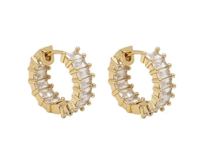 Orecchini mini diamanti