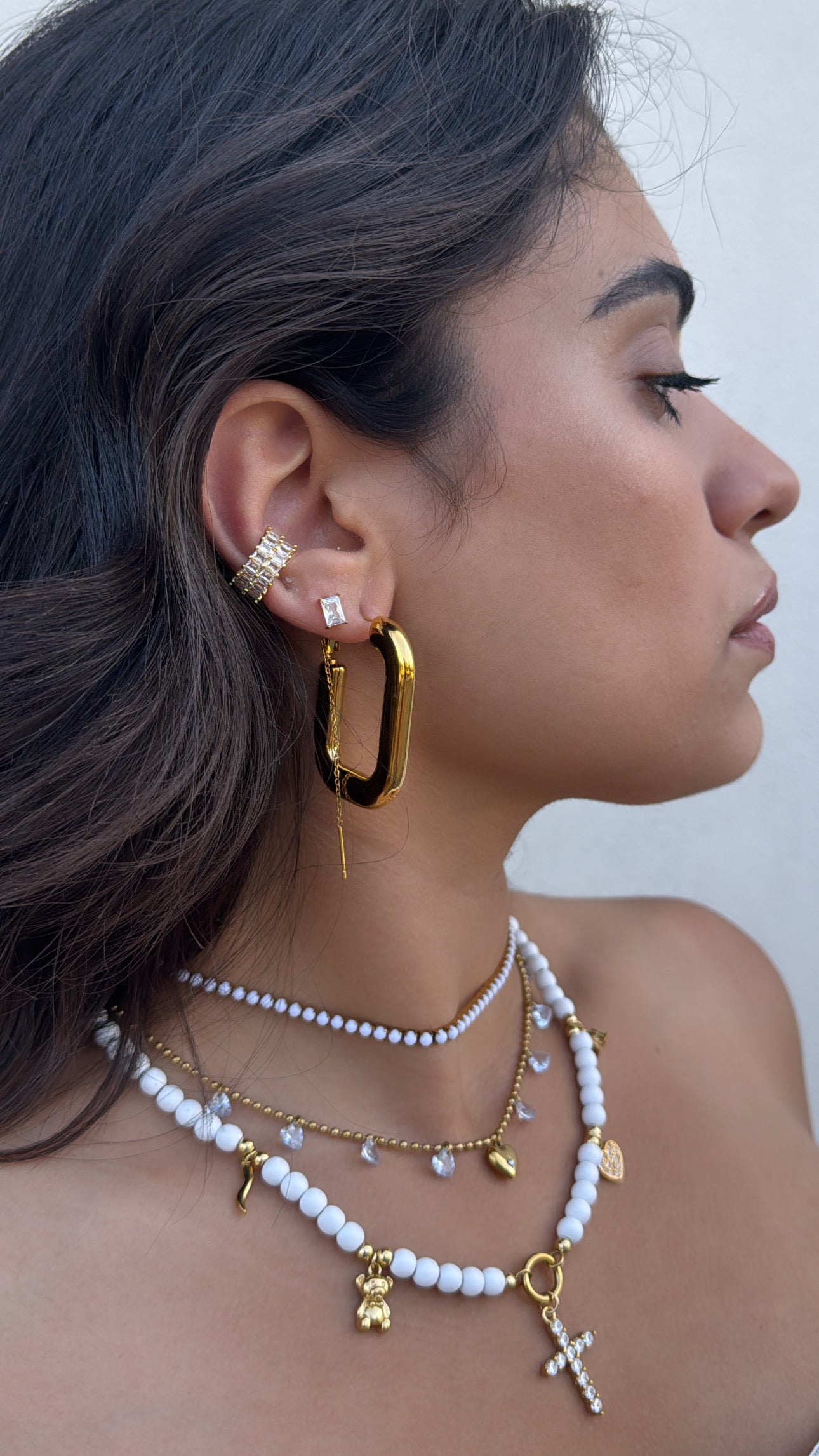 Ear cuff fascia