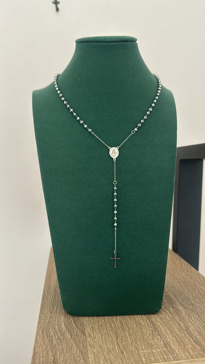 Collana Rosario perlata