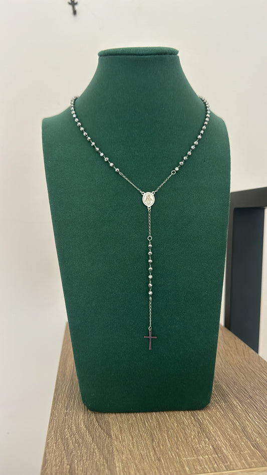Collana Rosario perlata
