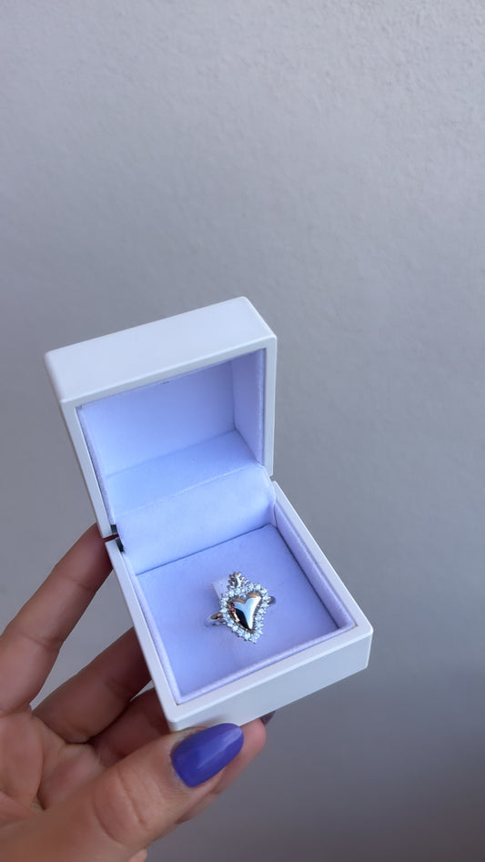 Anello cuore sacro